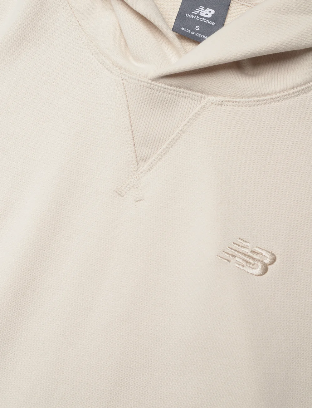 New Balance - Athletics French Terry Hoodie - huvtröjor - linen - 2