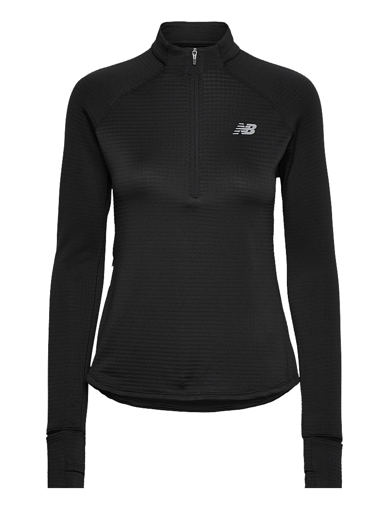 New Balance - Athletics Heat Grid 1/2 Zip - fleece & midlayer - black - 1
