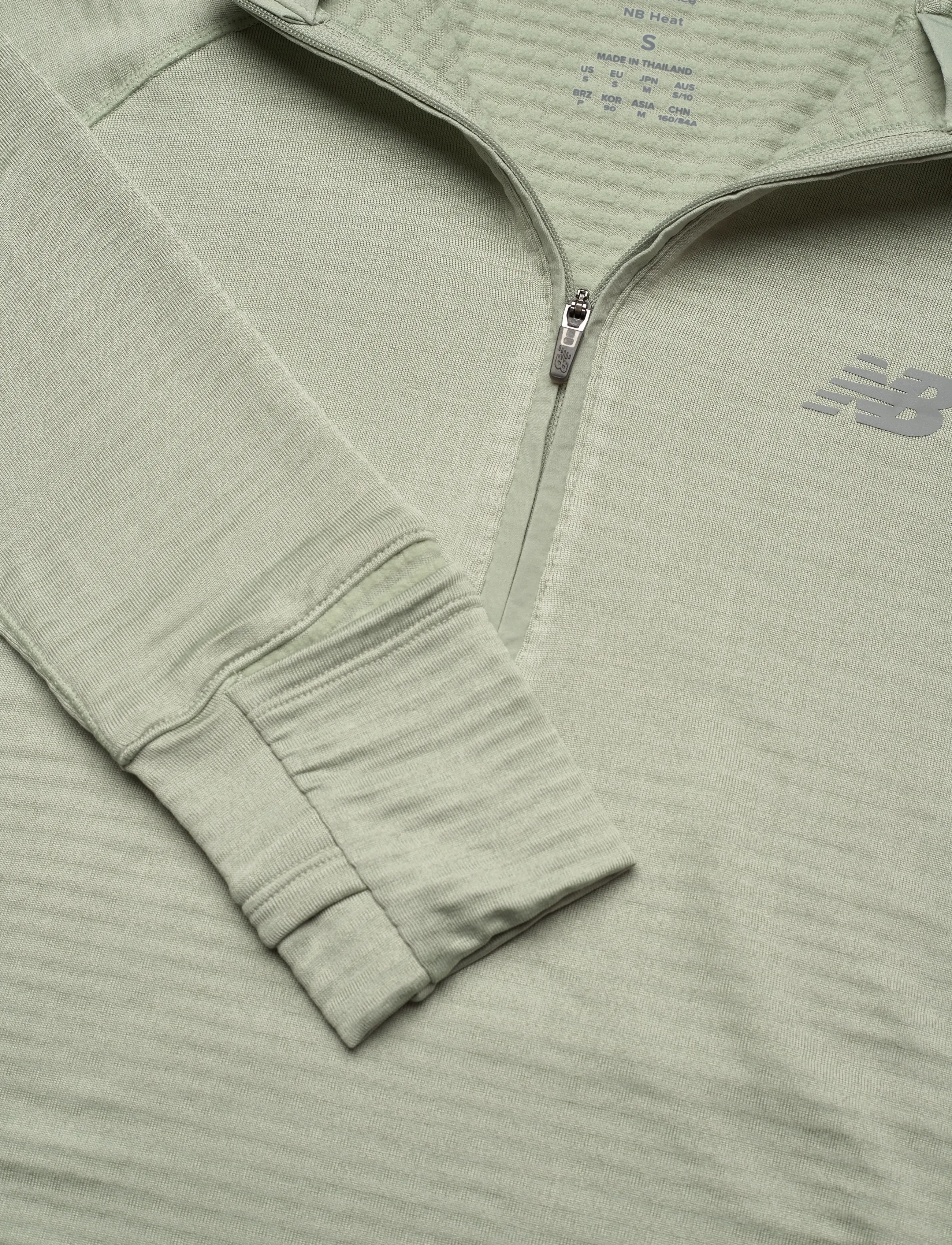 New Balance - RC Essential Heat Grid 1/2 Zip - toppar - garter snake heather - 2