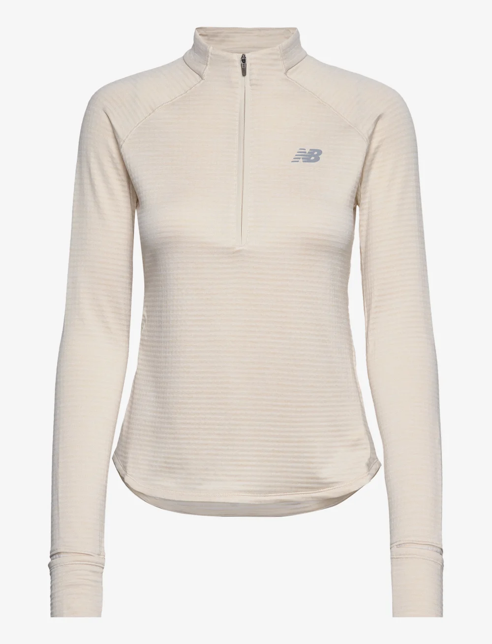 New Balance - Athletics Heat Grid 1/2 Zip - fleece & mellanlager - linen heather - 1