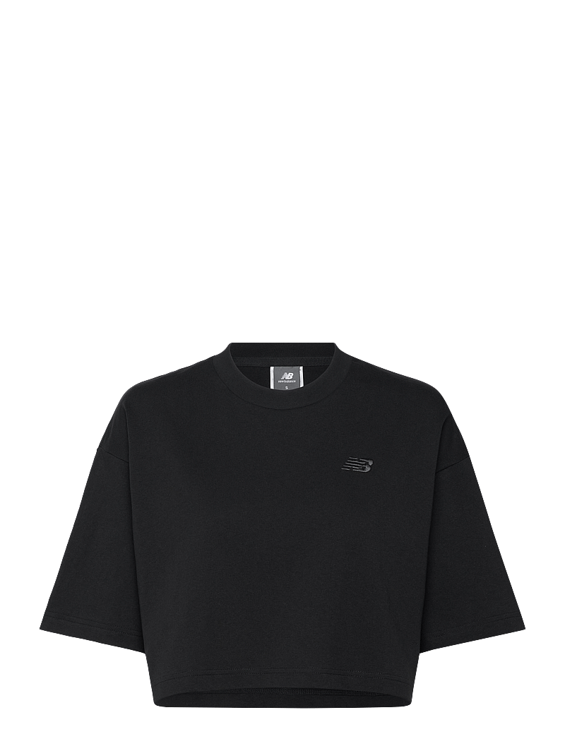 New Balance - Logo Oversized Jersey T-Shirt - t-shirts - black - 1
