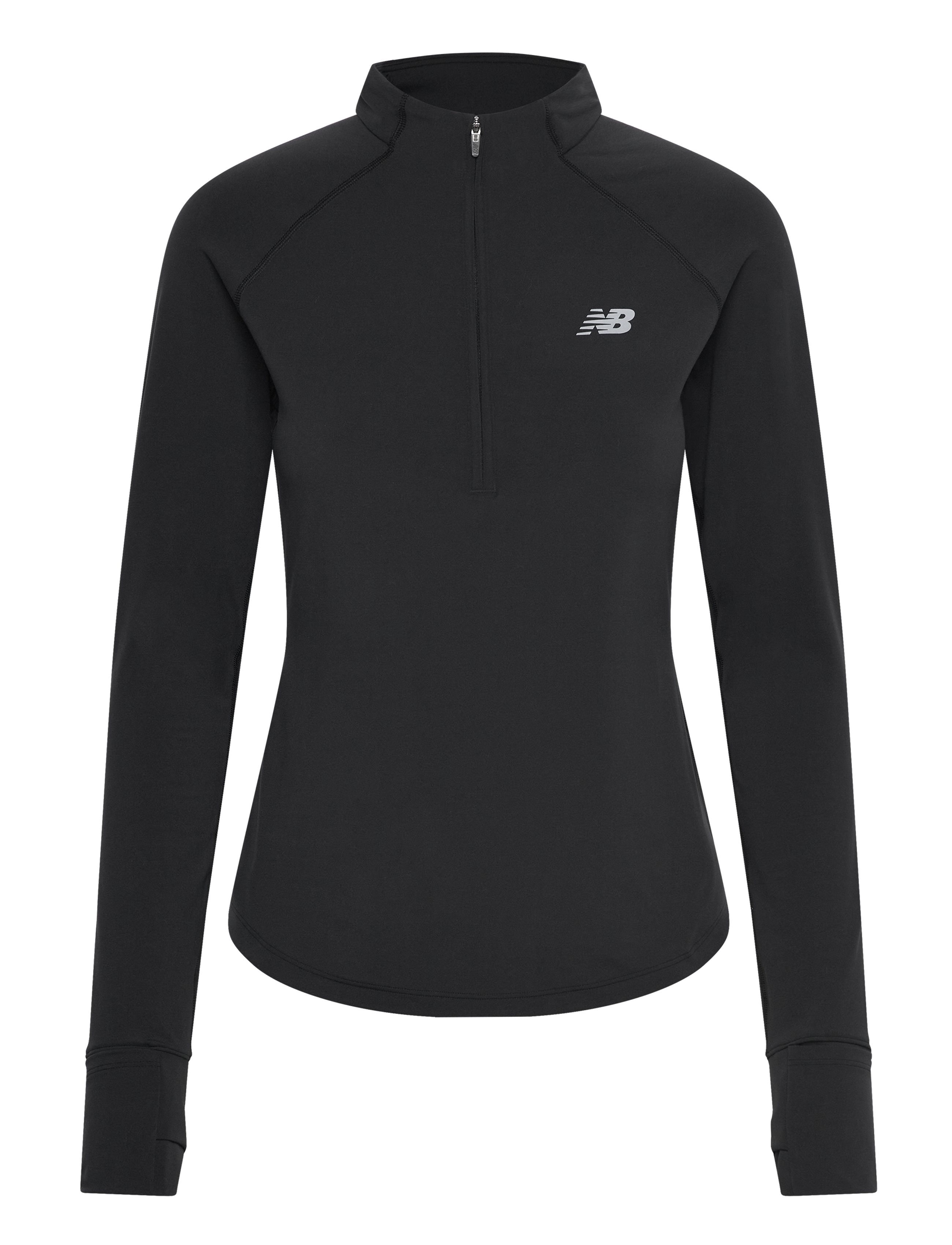 New Balance NB Harmony Half Zip - Kampagne - BLACK / black