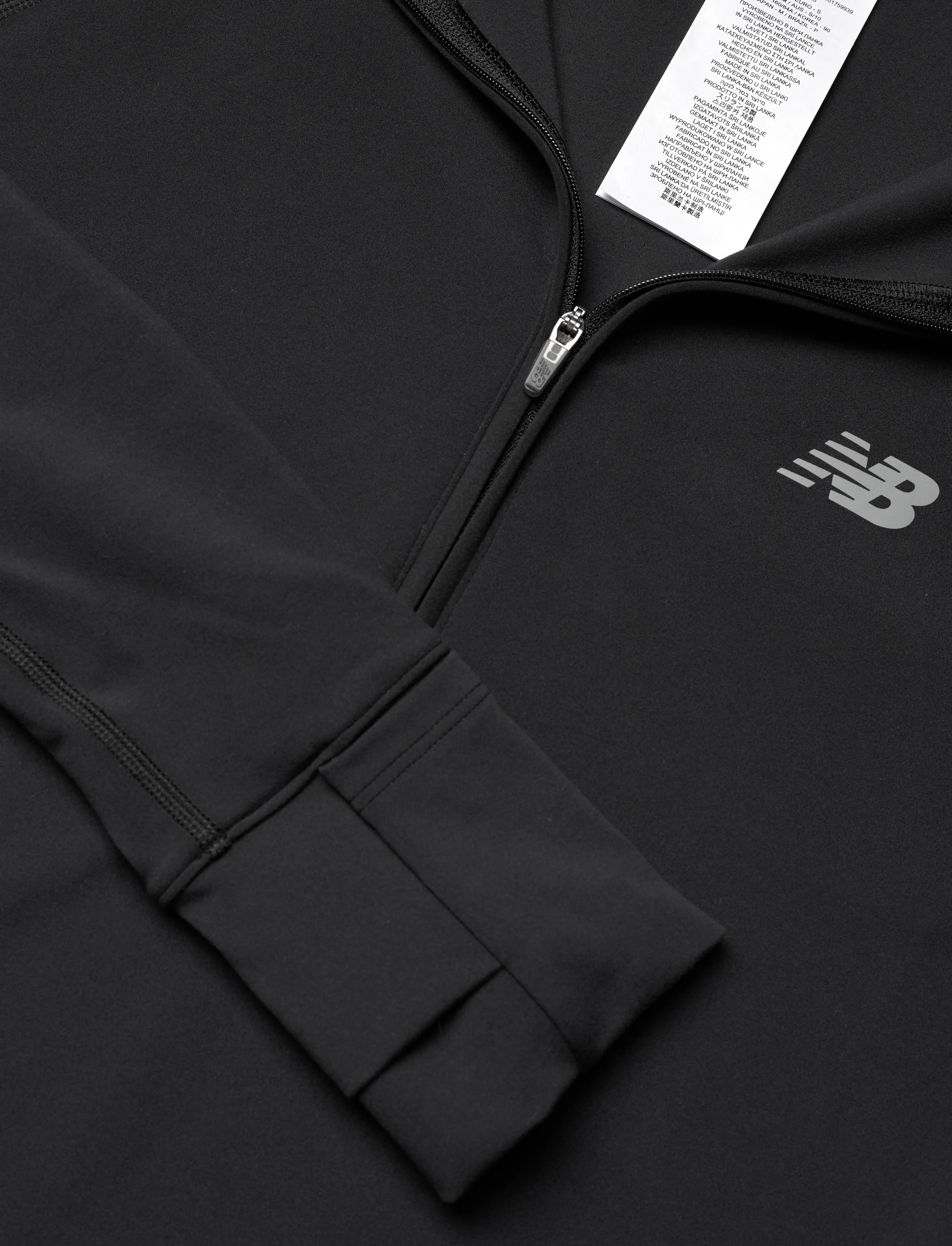 New Balance - NB Harmony Half Zip - overdele - black - 2