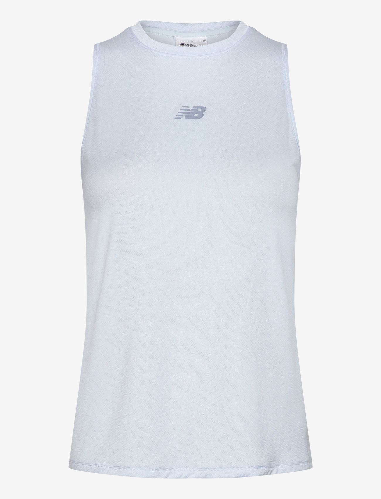 New Balance - Jacquard Slim Tank - ice blue - 0
