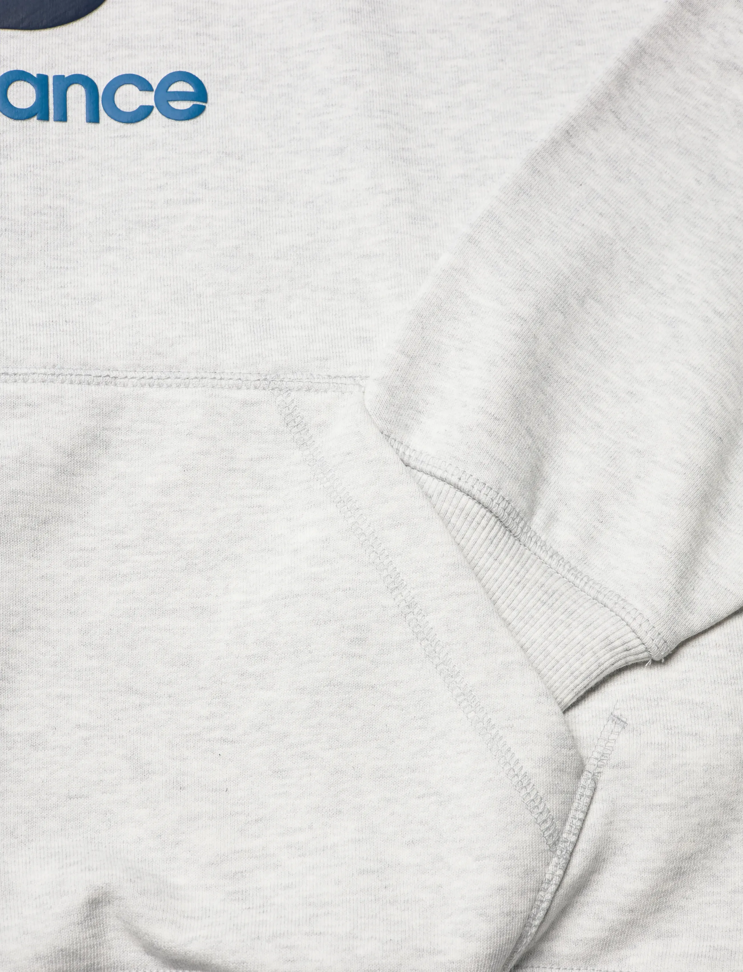 New Balance - Athletics French Terry Logo Hoodie - sweats et sweats à capuche - ash heather - 3