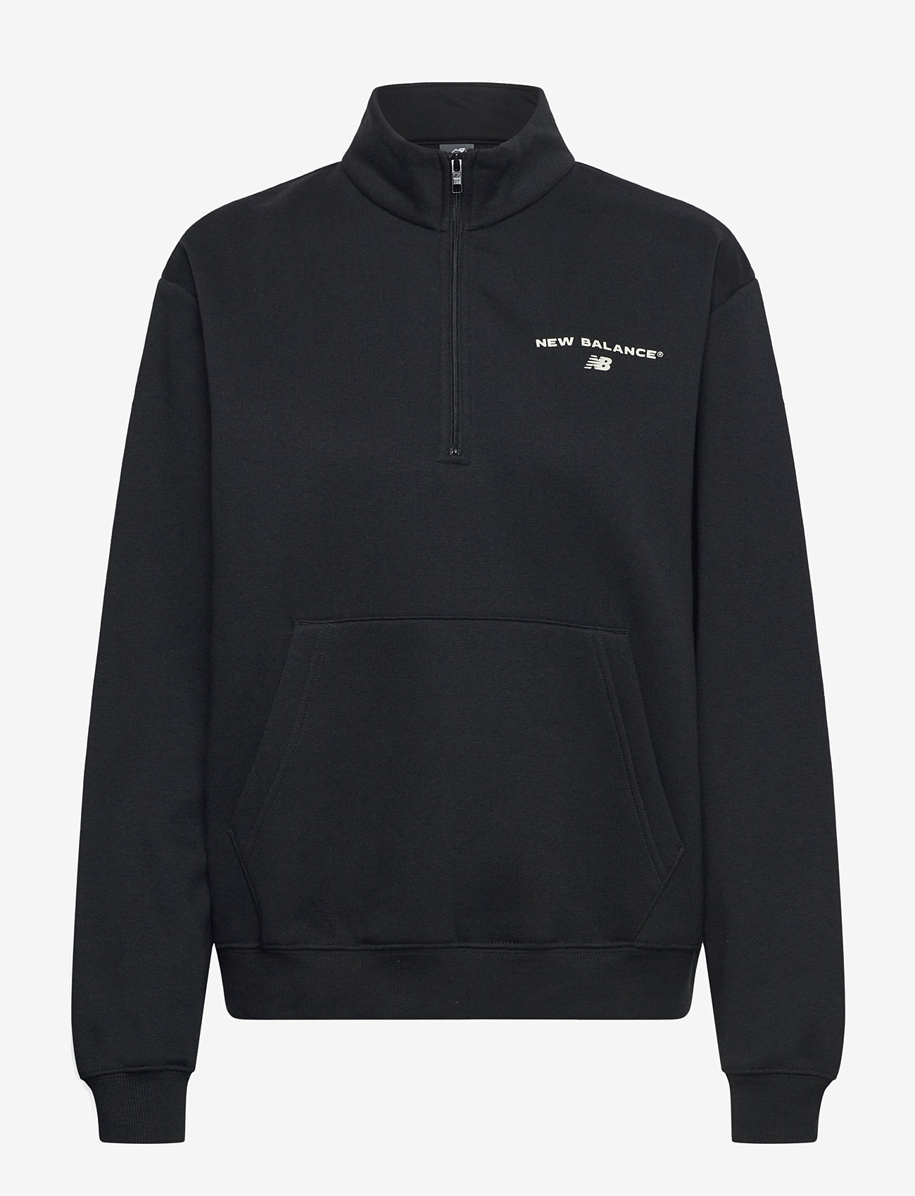 New Balance - Reimagined Fleece Half Zip - black - 0