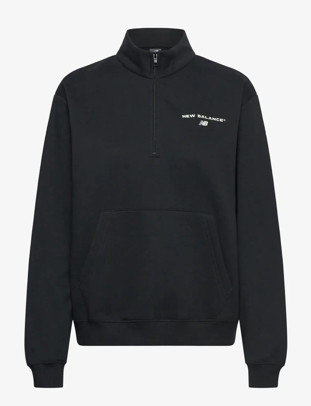 New Balance - Reimagined Fleece Half Zip - fleece & midlayer - black - 0