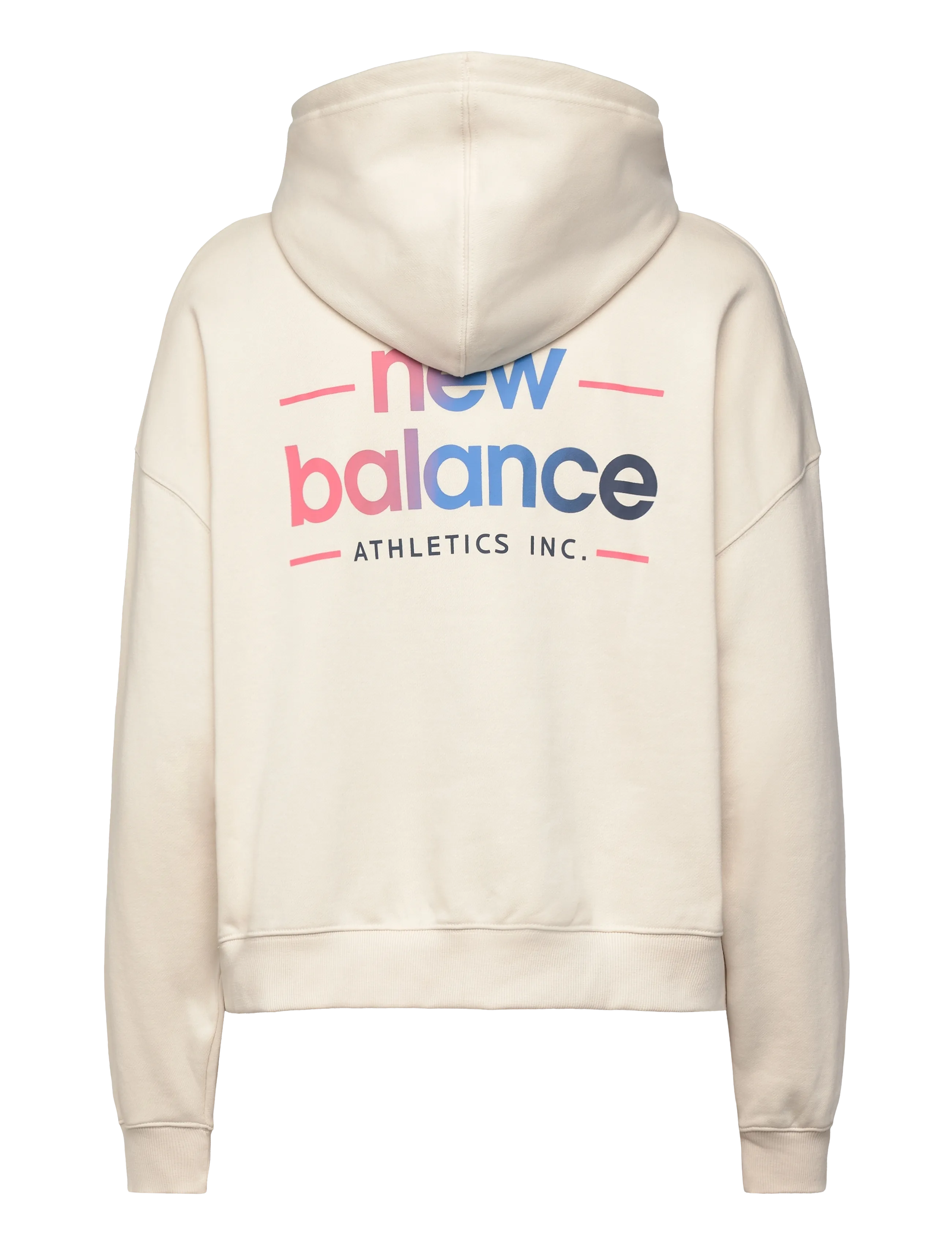New Balance - Multi Color Logo Hoodie - dressipluusid ja pusad - linen - 2