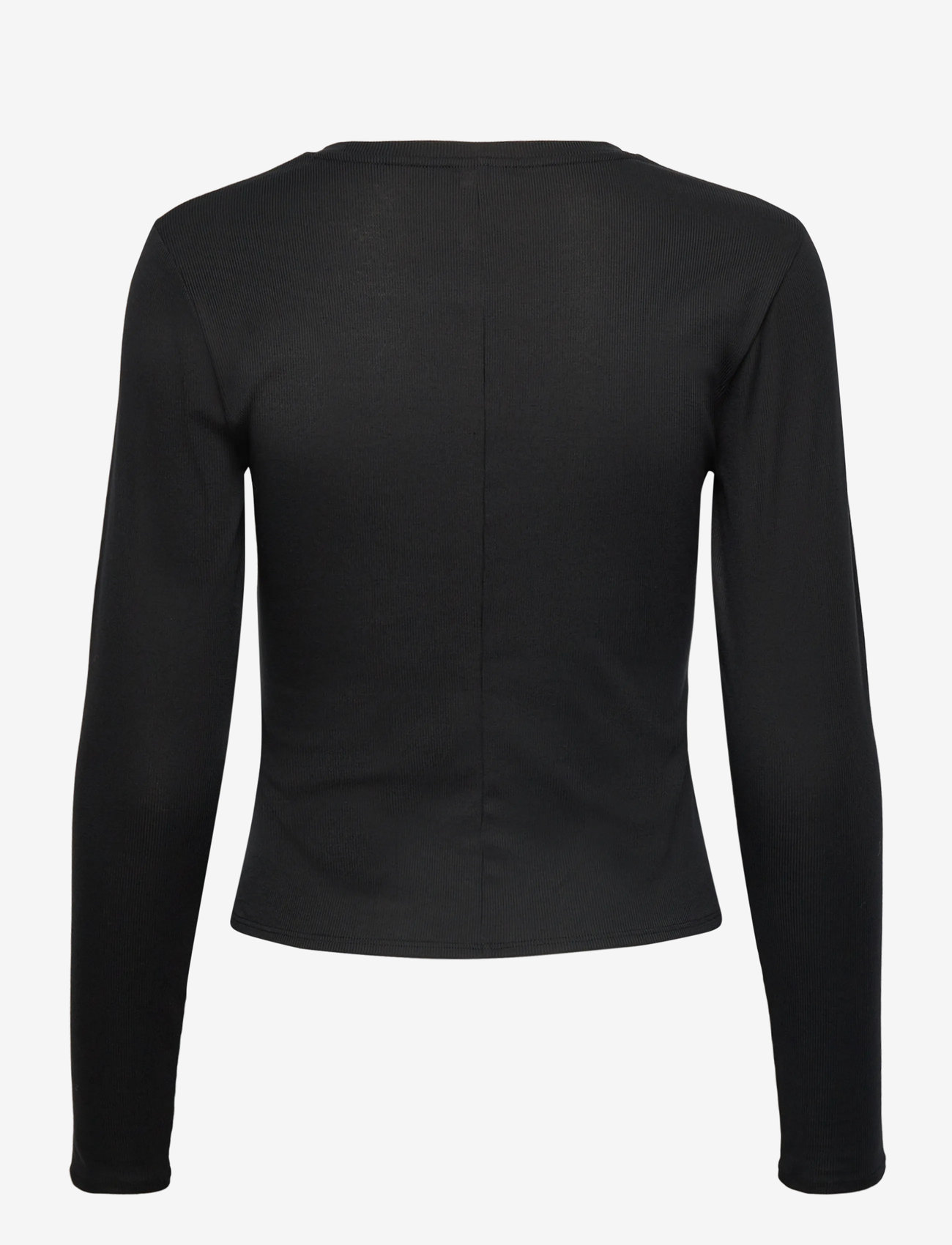 New Balance - Micro-Rib Long Sleeve - longsleeved tops - black - 1