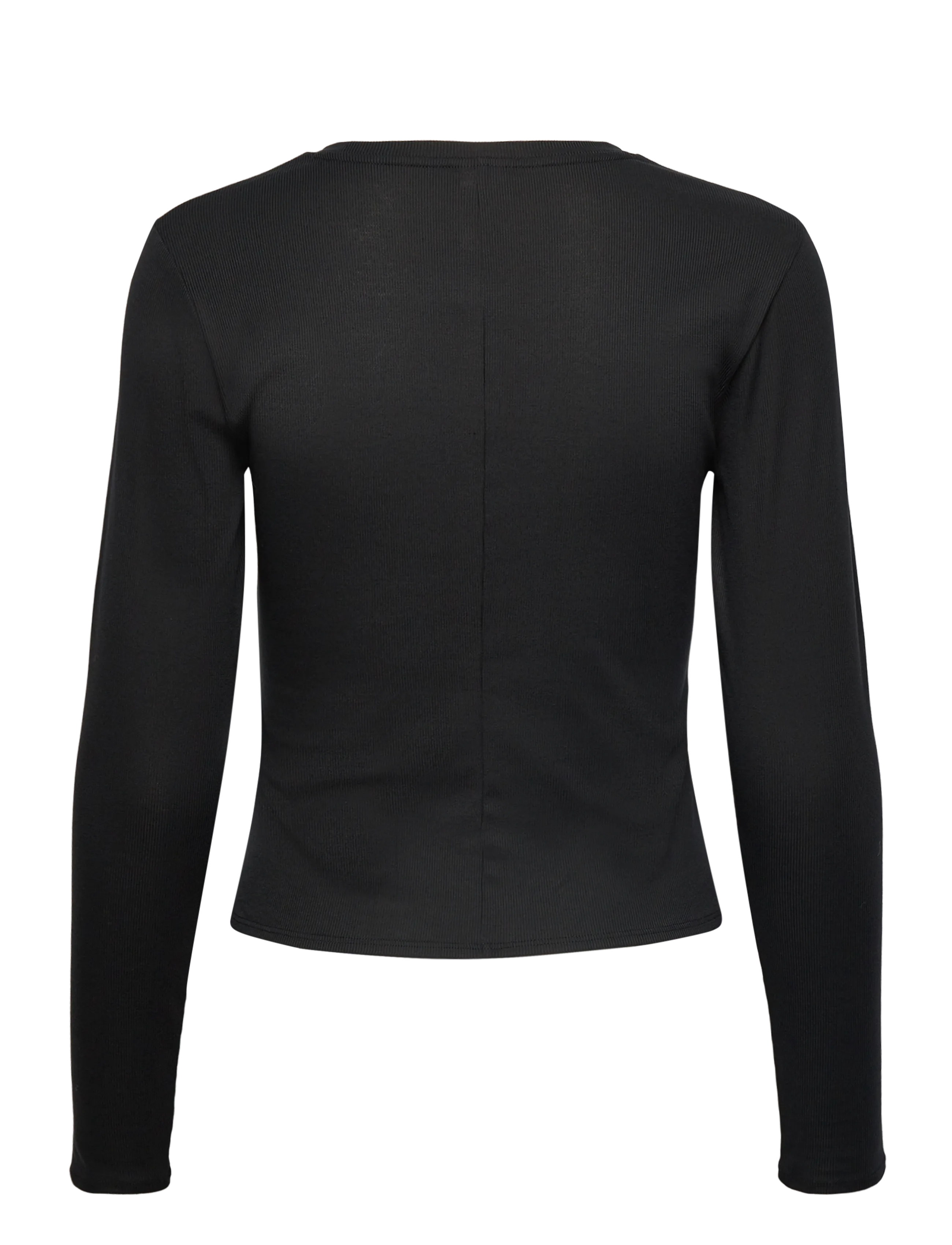 New Balance - Micro-Rib Long Sleeve - longsleeved tops - black - 1