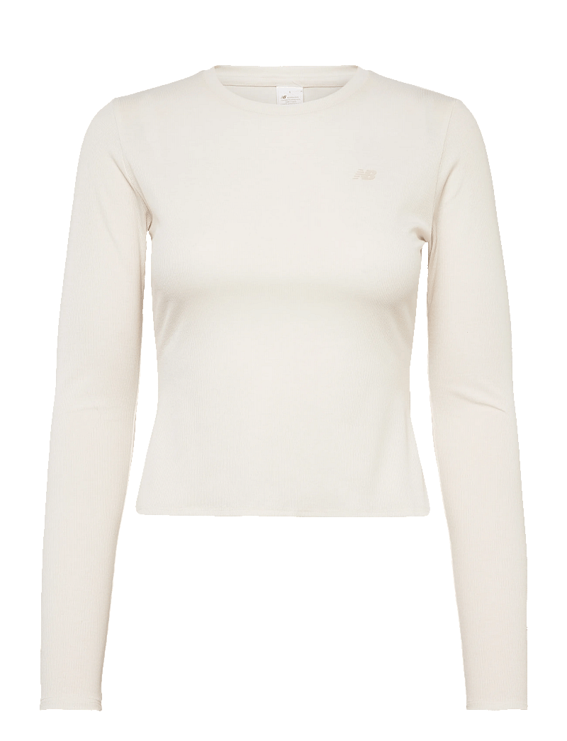 New Balance - Micro-Rib Long Sleeve - alussärgid ja t-särgid - permafrost - 0