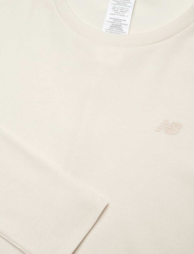 New Balance - Micro-Rib Long Sleeve - alussärgid ja t-särgid - permafrost - 2