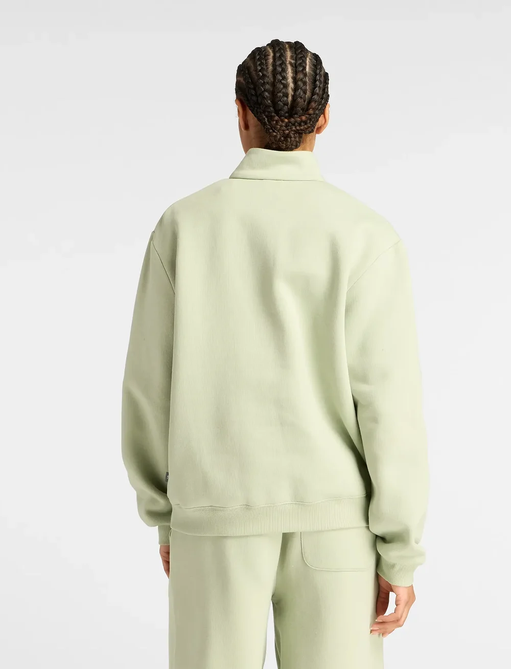 New Balance - Linear Heritage Fleece Half Zip - vardagsstil - garter snake - 4