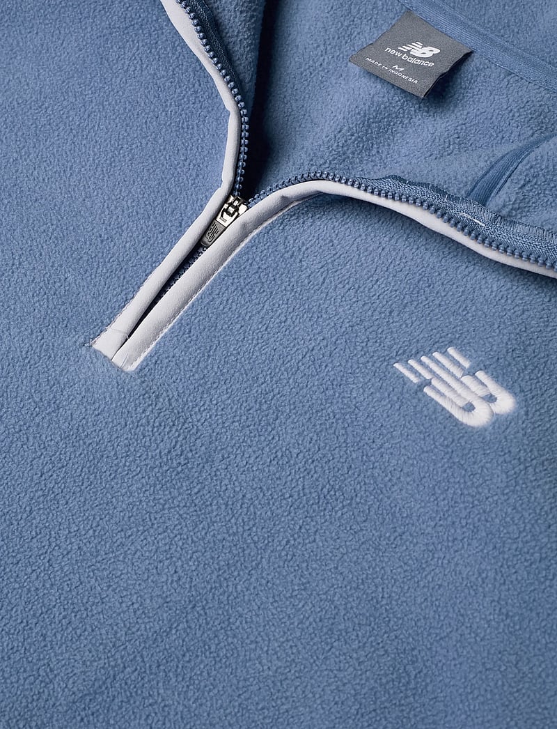 New Balance - Polar Fleece Half Zip - fleece og mellemlag - shoreline blue - 2