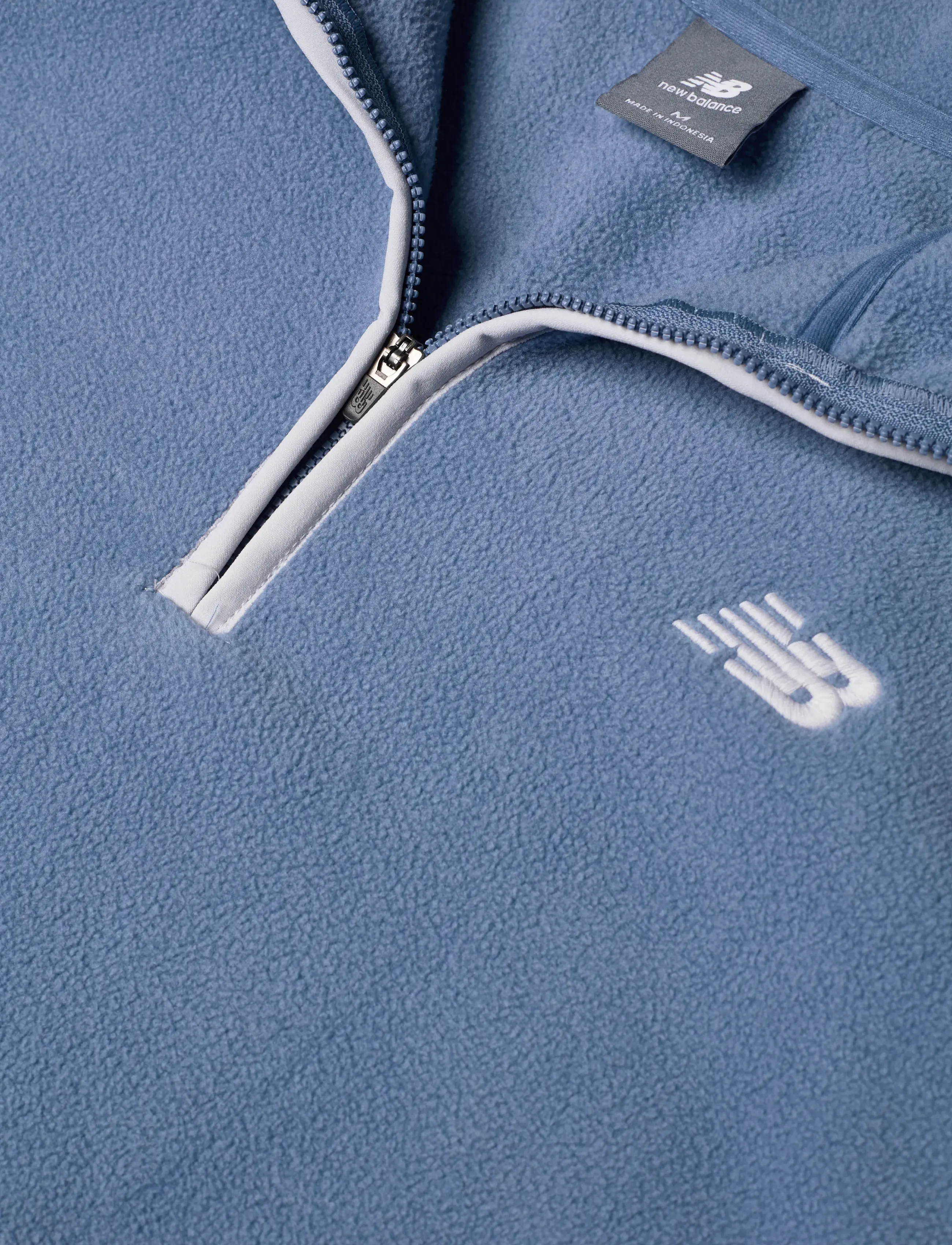 New Balance - Polar Fleece Half Zip - shoreline blue - 2
