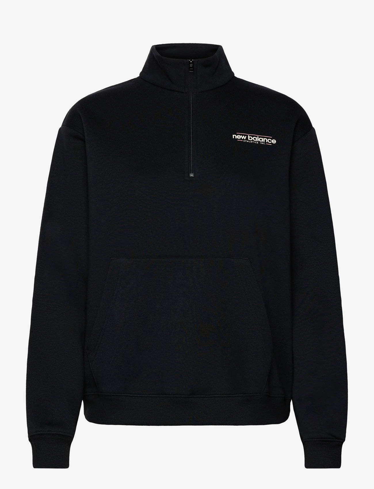 New Balance - Reimagined Fleece Half Zip - fleece & midlayer - black - 0