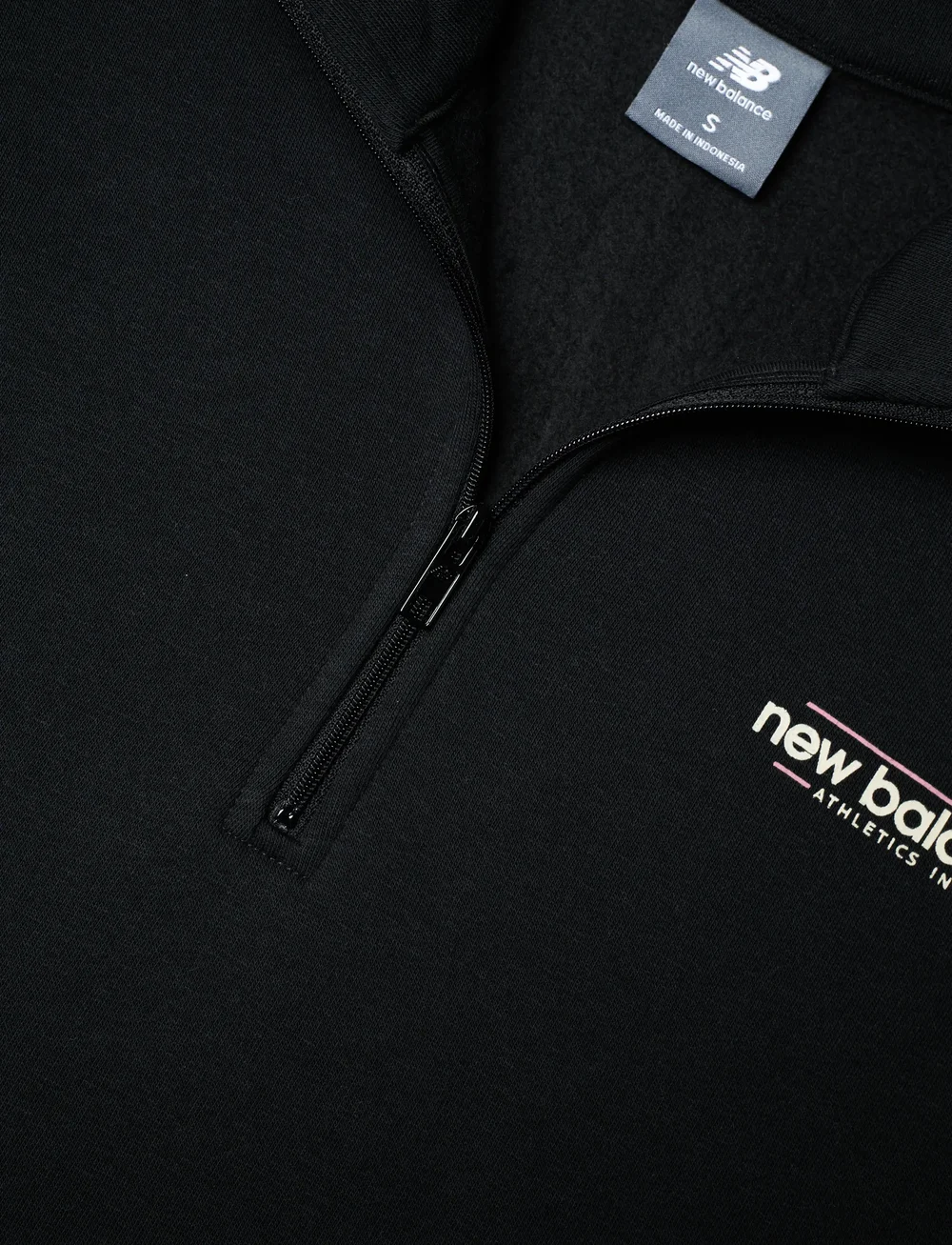 New Balance - Reimagined Fleece Half Zip - fleece & midlayer - black - 2