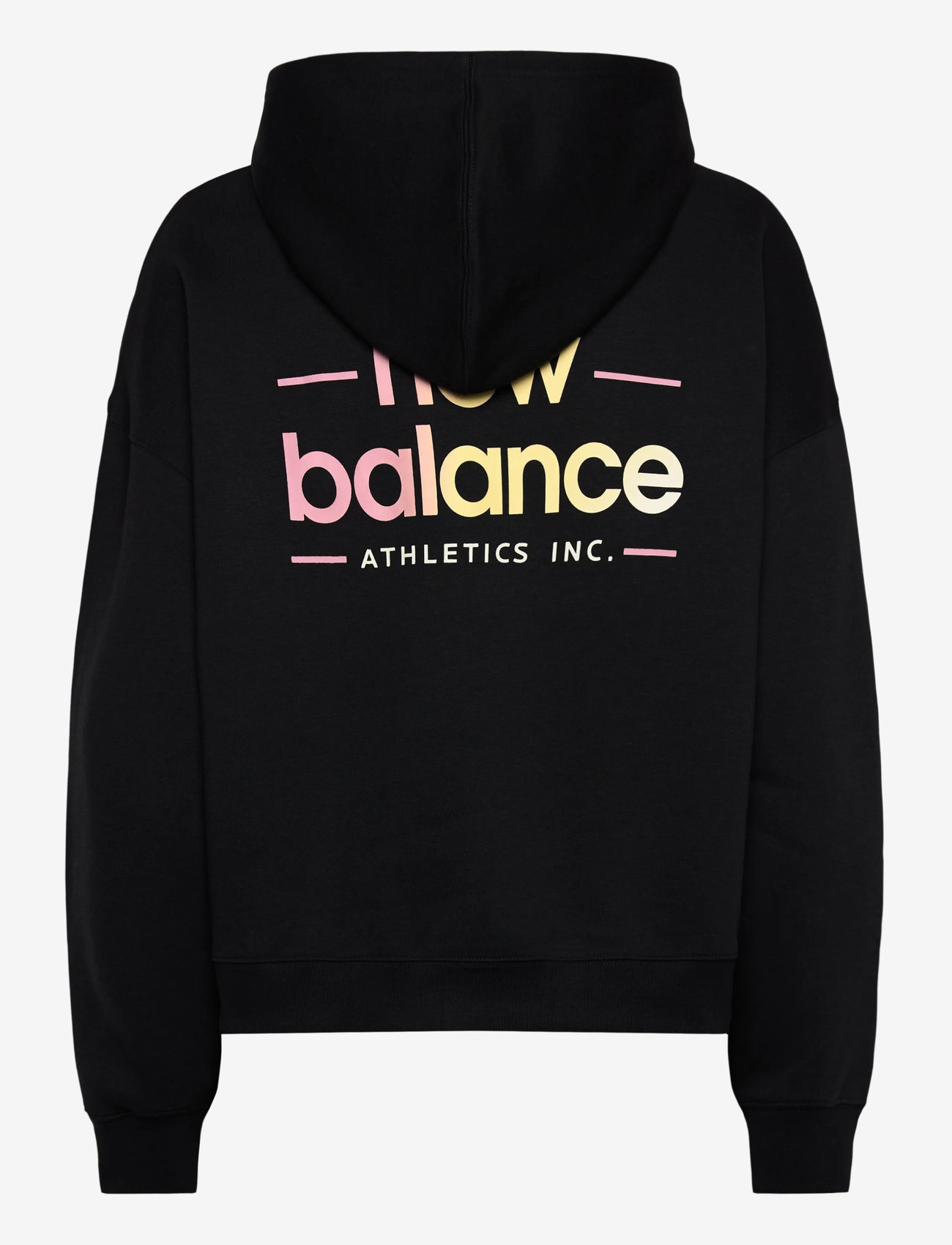 New Balance - Reimagined Fleece Oversized Hoodie - huvtröjor - black - 1