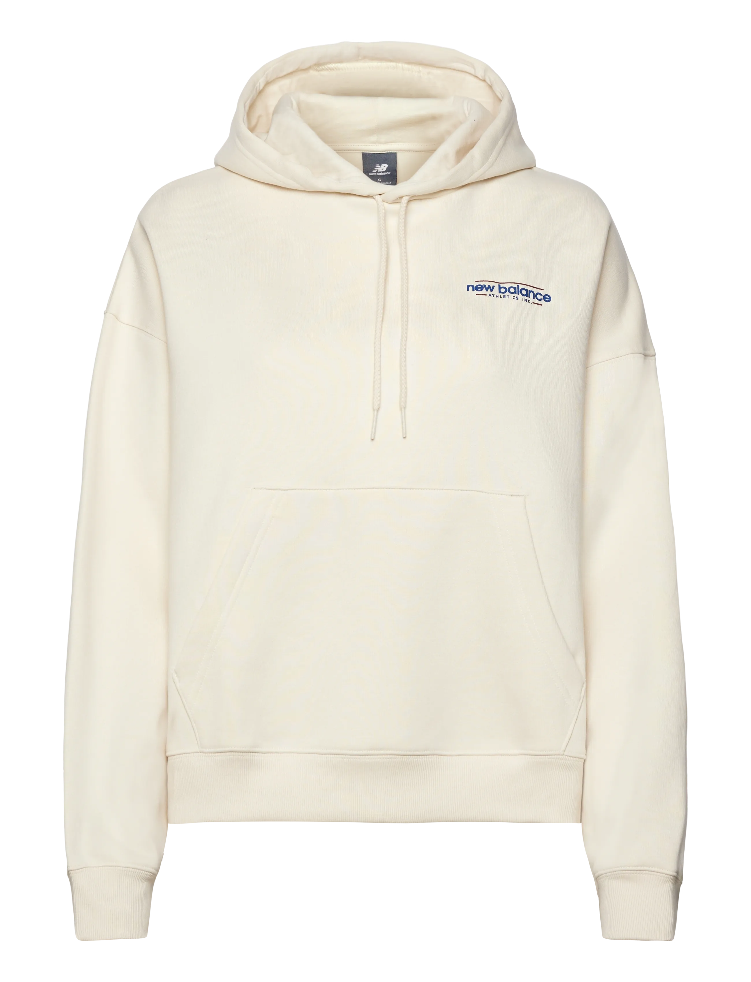 New Balance Reimagined Fleece Oversized Hoodie - New Balance - LINEN / cream