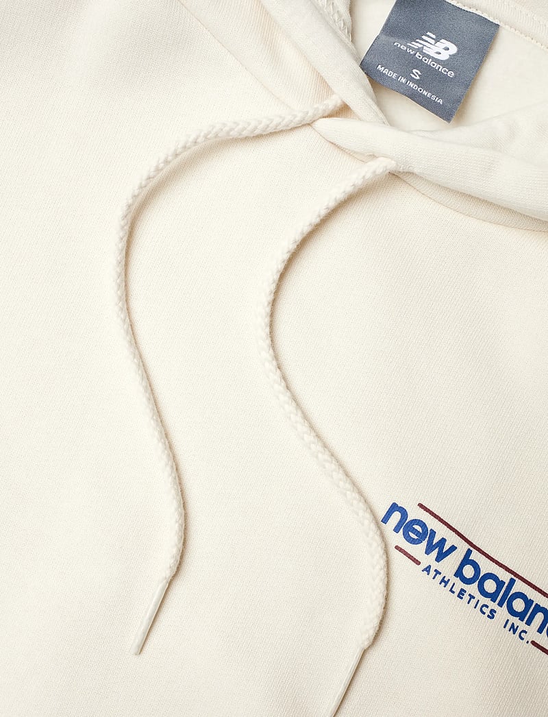 New Balance - Reimagined Fleece Oversized Hoodie - oberteile - linen - 2
