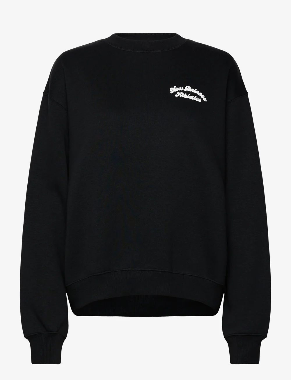 New Balance - Linear Heritage Fleece Crew - Överdelar - black - 1