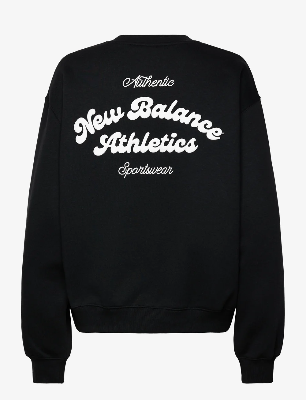 New Balance - Linear Heritage Fleece Crew - Överdelar - black - 2