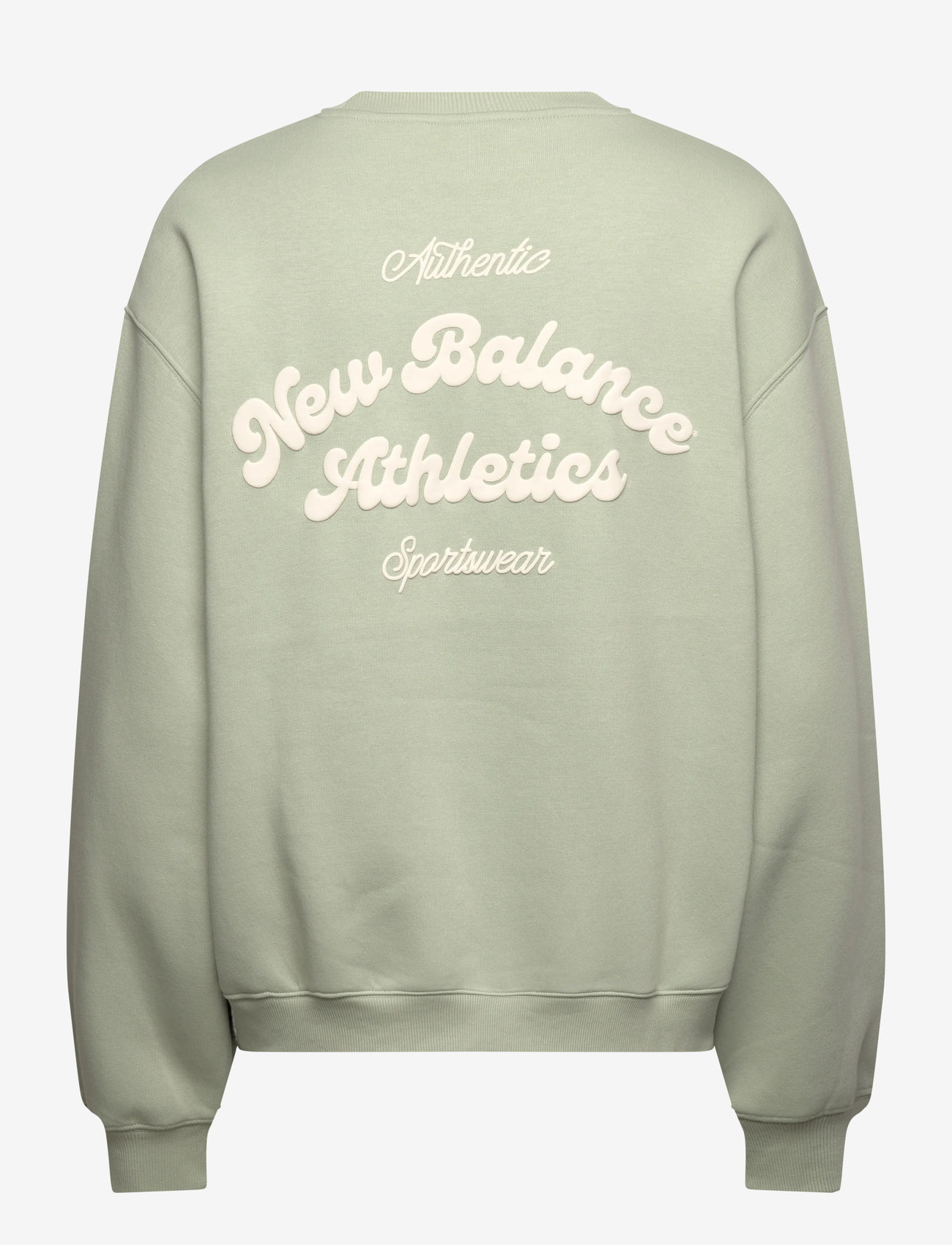 New Balance - Linear Heritage Fleece Crew - tops - garter snake - 2