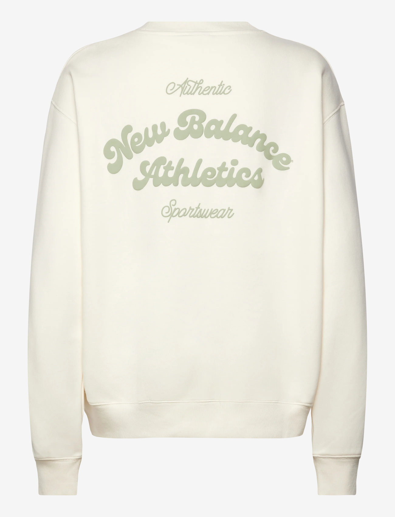 New Balance - Linear Heritage Fleece Crew - tops - permafrost - 1