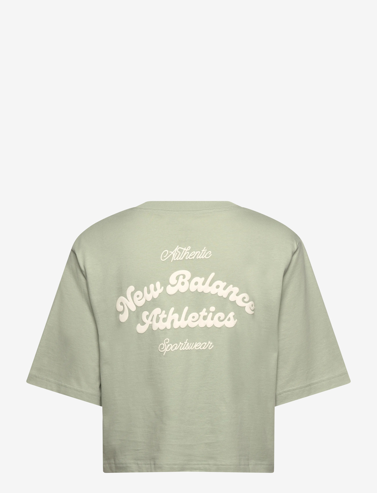 New Balance - Linear Heritage Relaxed T-Shirt - t-shirts - garter snake - 1