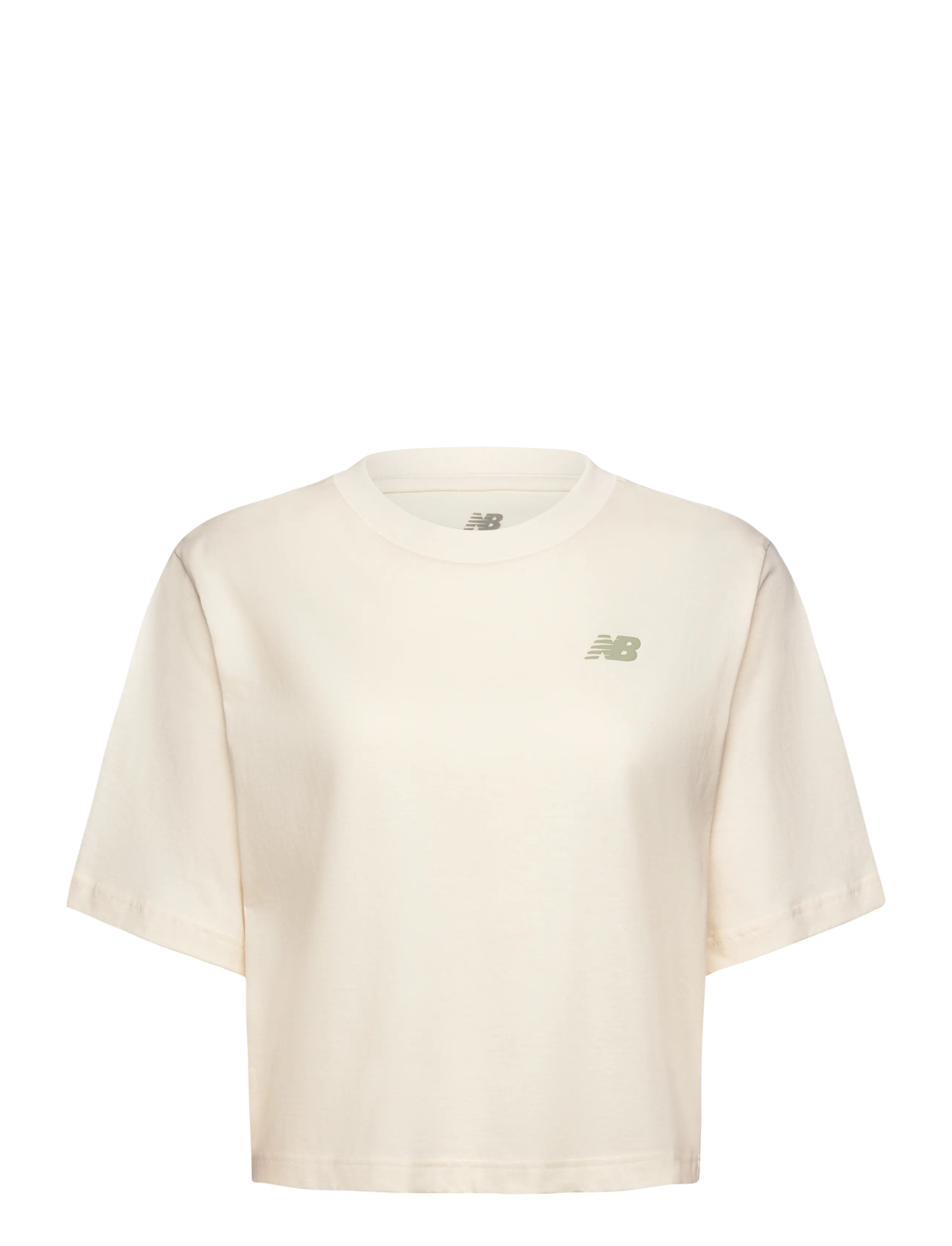 New Balance Linear Heritage Relaxed T-Shirt - New Balance - PERMAFROST / cream
