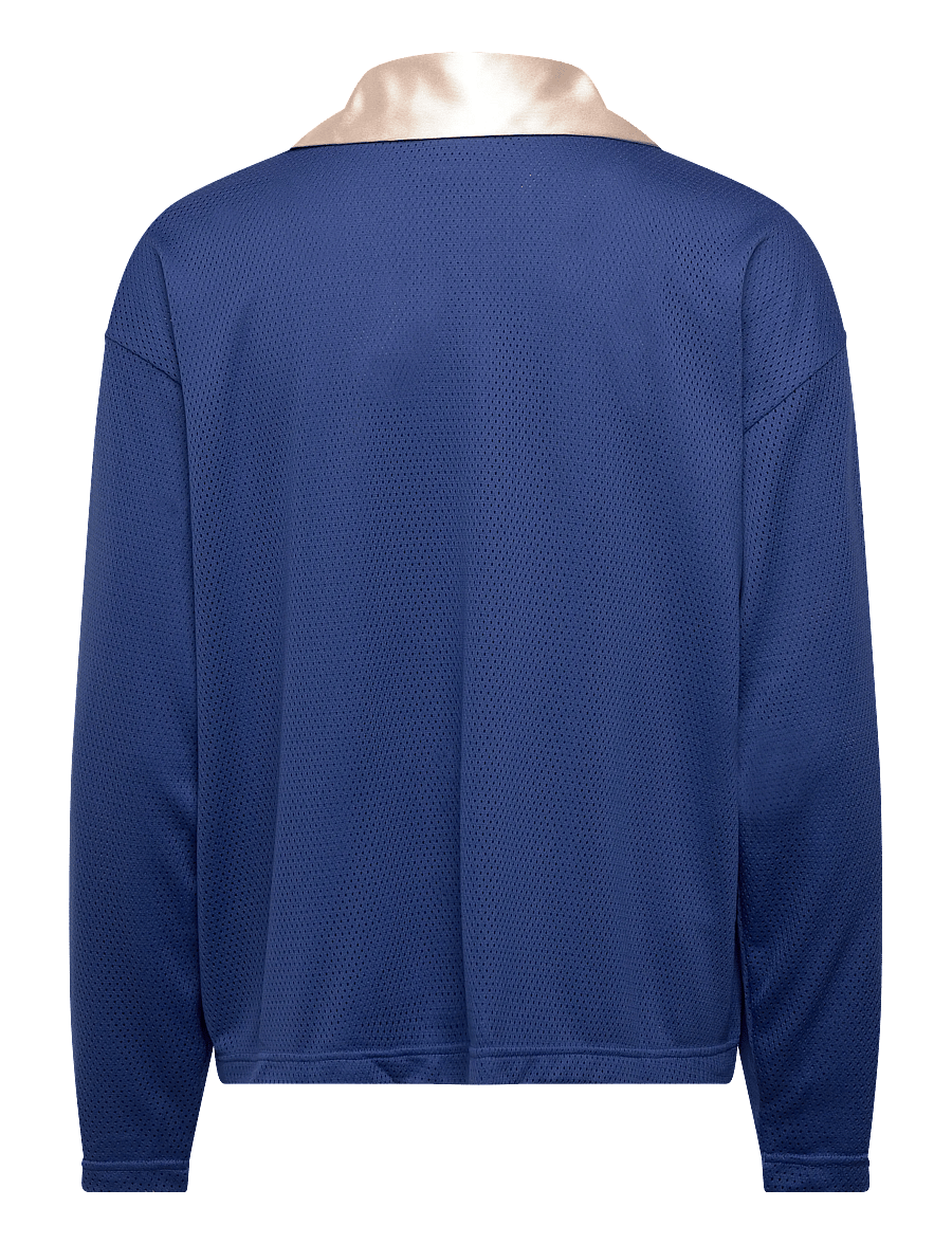 New Balance - Mesh Soccer Jersey Long Sleeve - tops & t-shirts - galaxy blue - 1