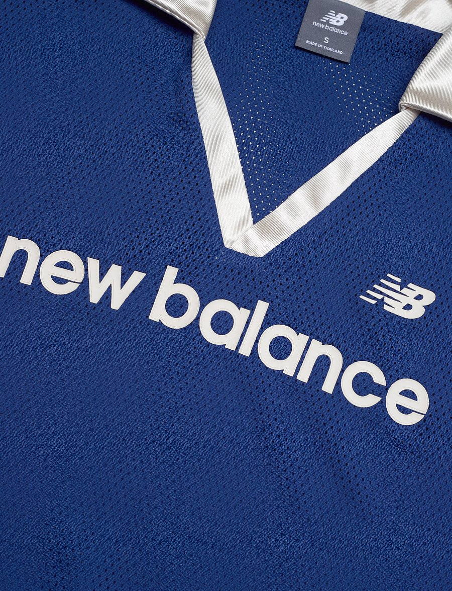 New Balance - Mesh Soccer Jersey Long Sleeve - tops & t-shirts - galaxy blue - 2