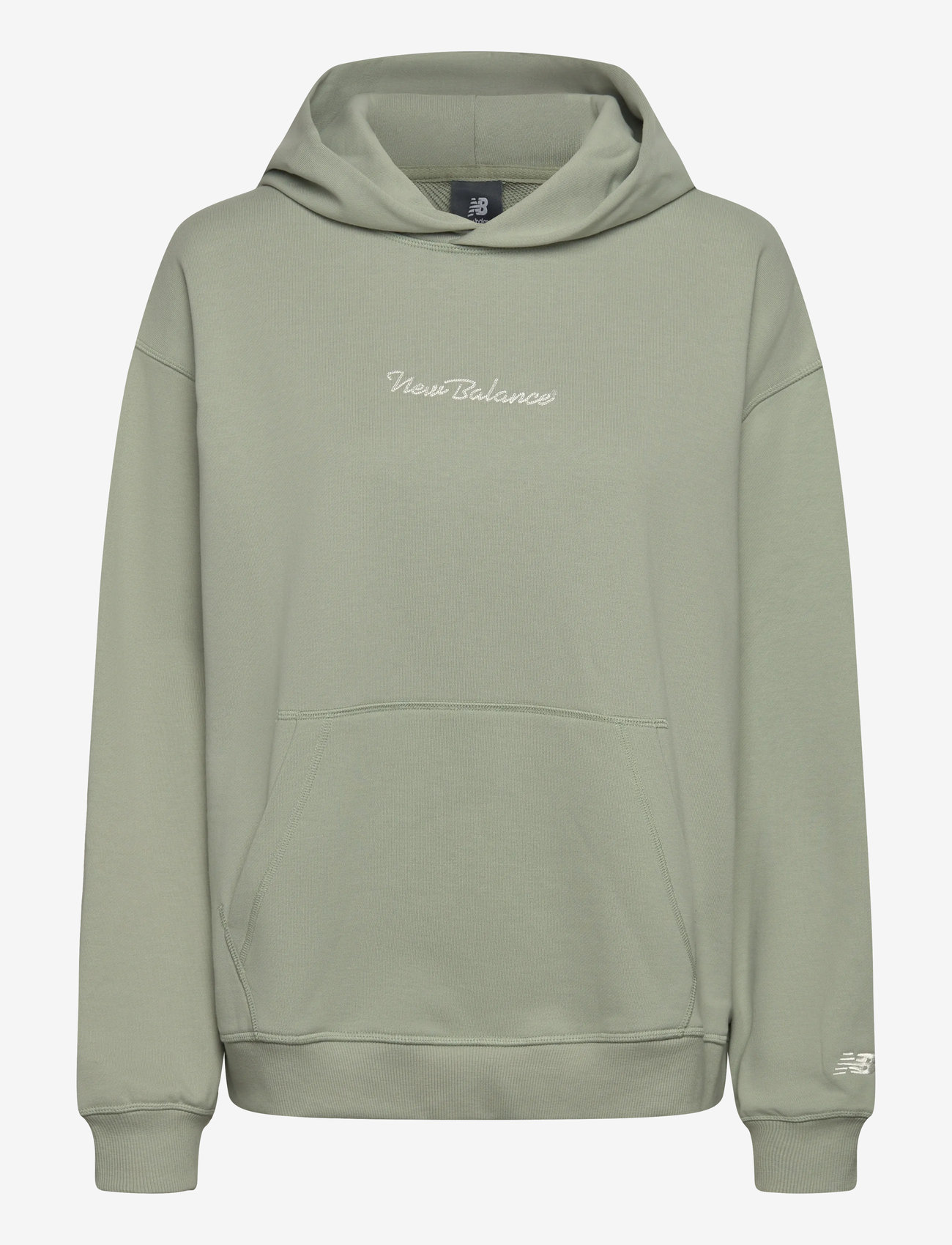 New Balance - Athletics Script Hoodie - dressipluusid ja pusad - garter snake - 0