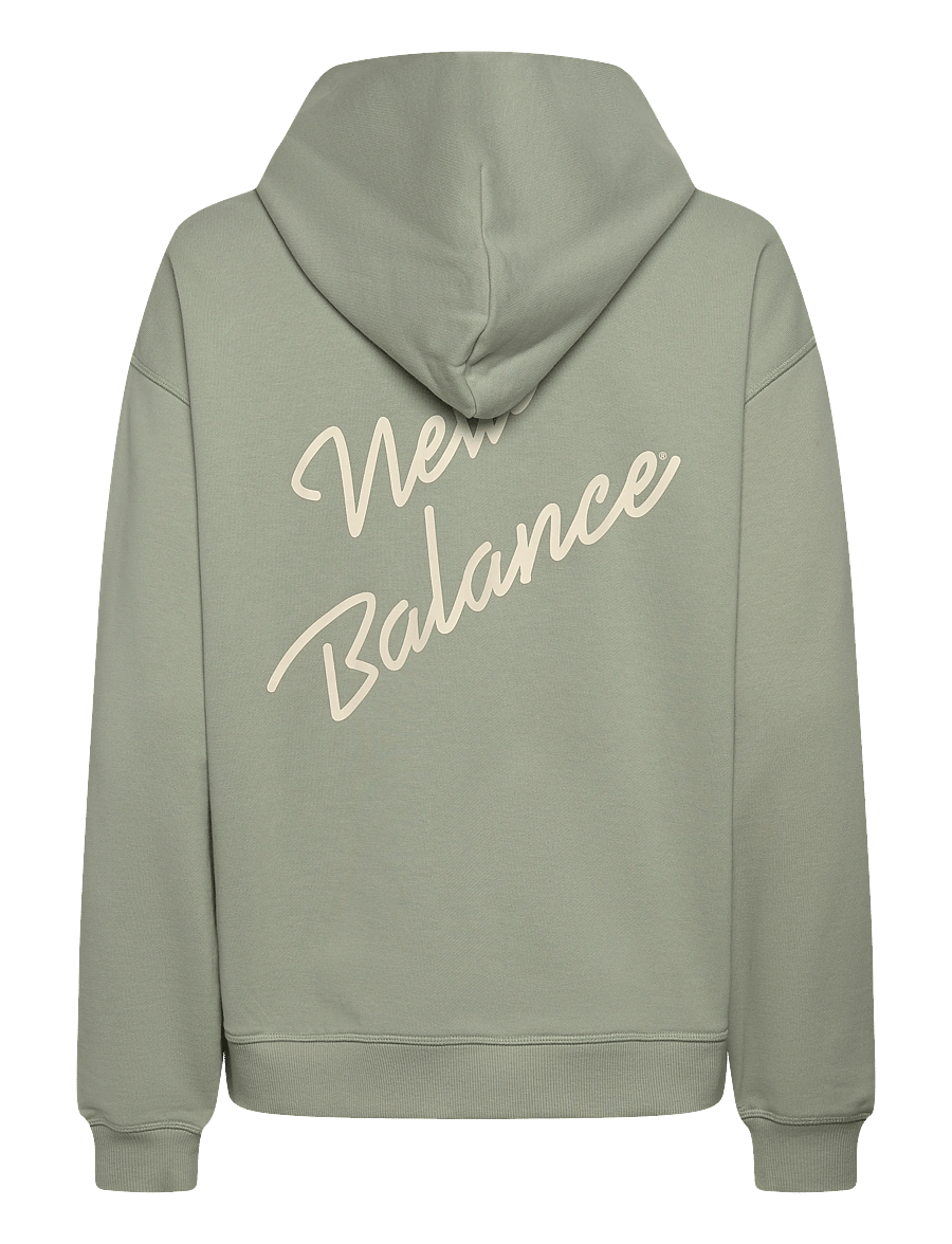 New Balance - Athletics Script Hoodie - tops - garter snake - 1