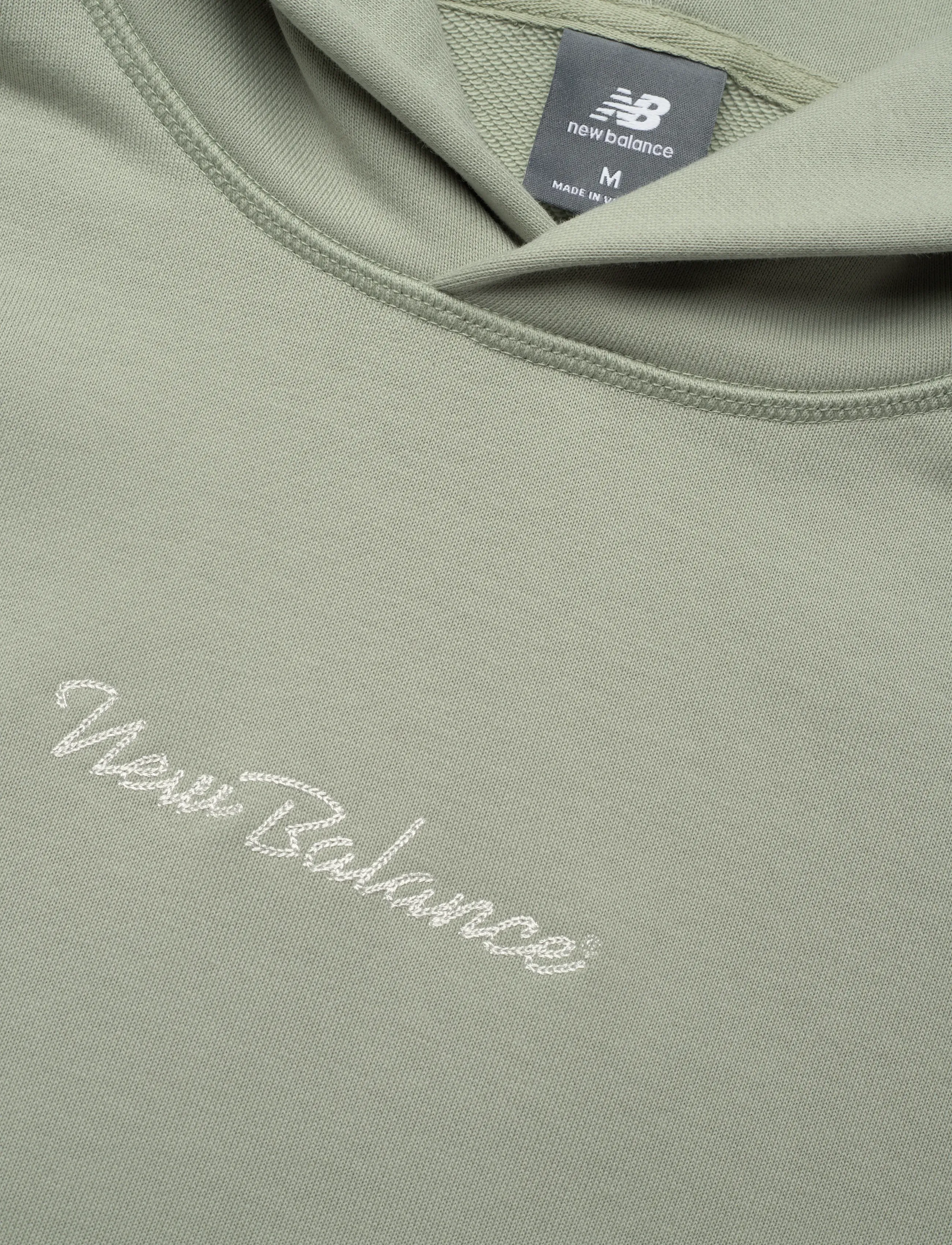 New Balance - Athletics Script Hoodie - sweatshirts - garter snake - 2
