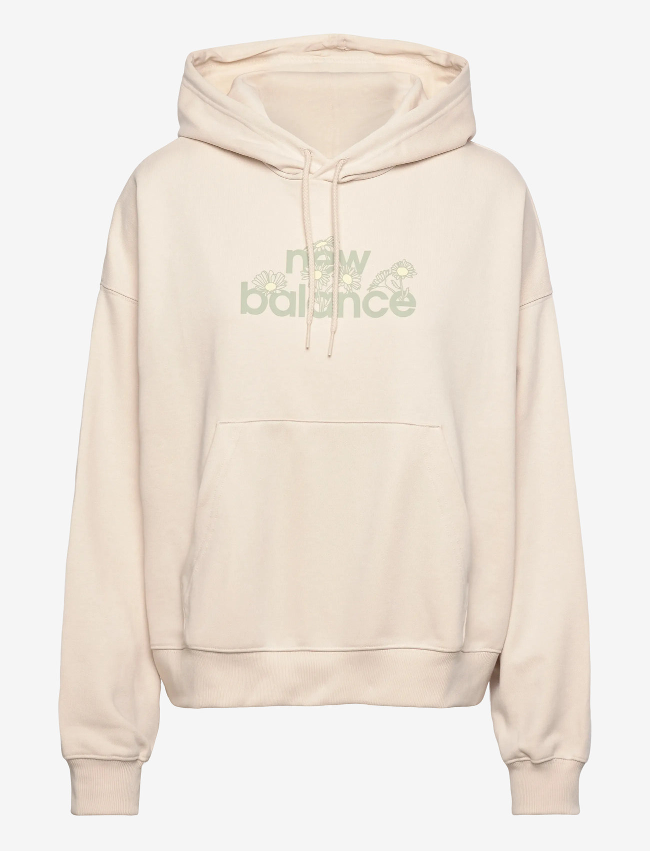 New Balance - Flower Hoodie - overdele - bisque - 0