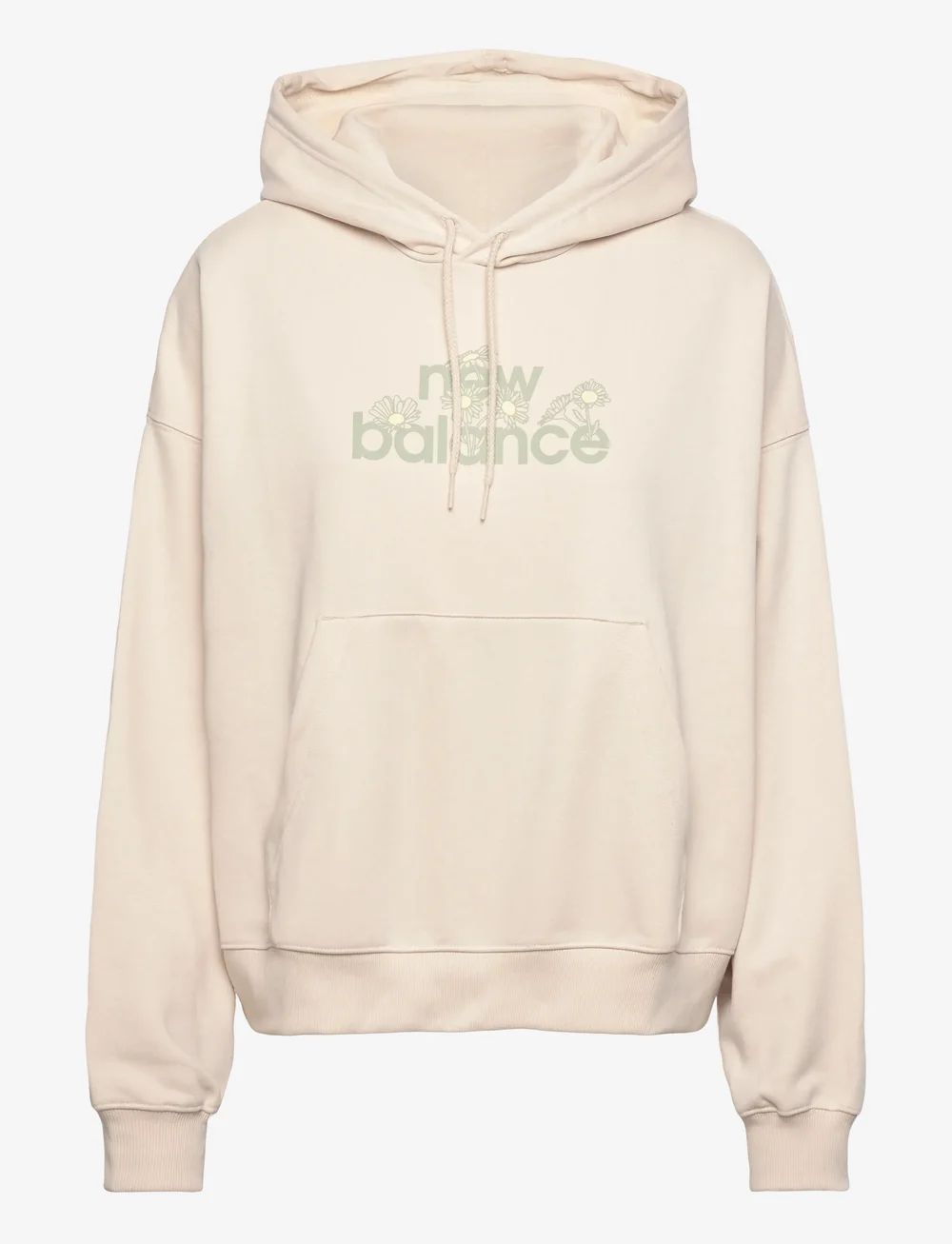 New Balance - Flower Hoodie - huvtröjor - bisque - 0