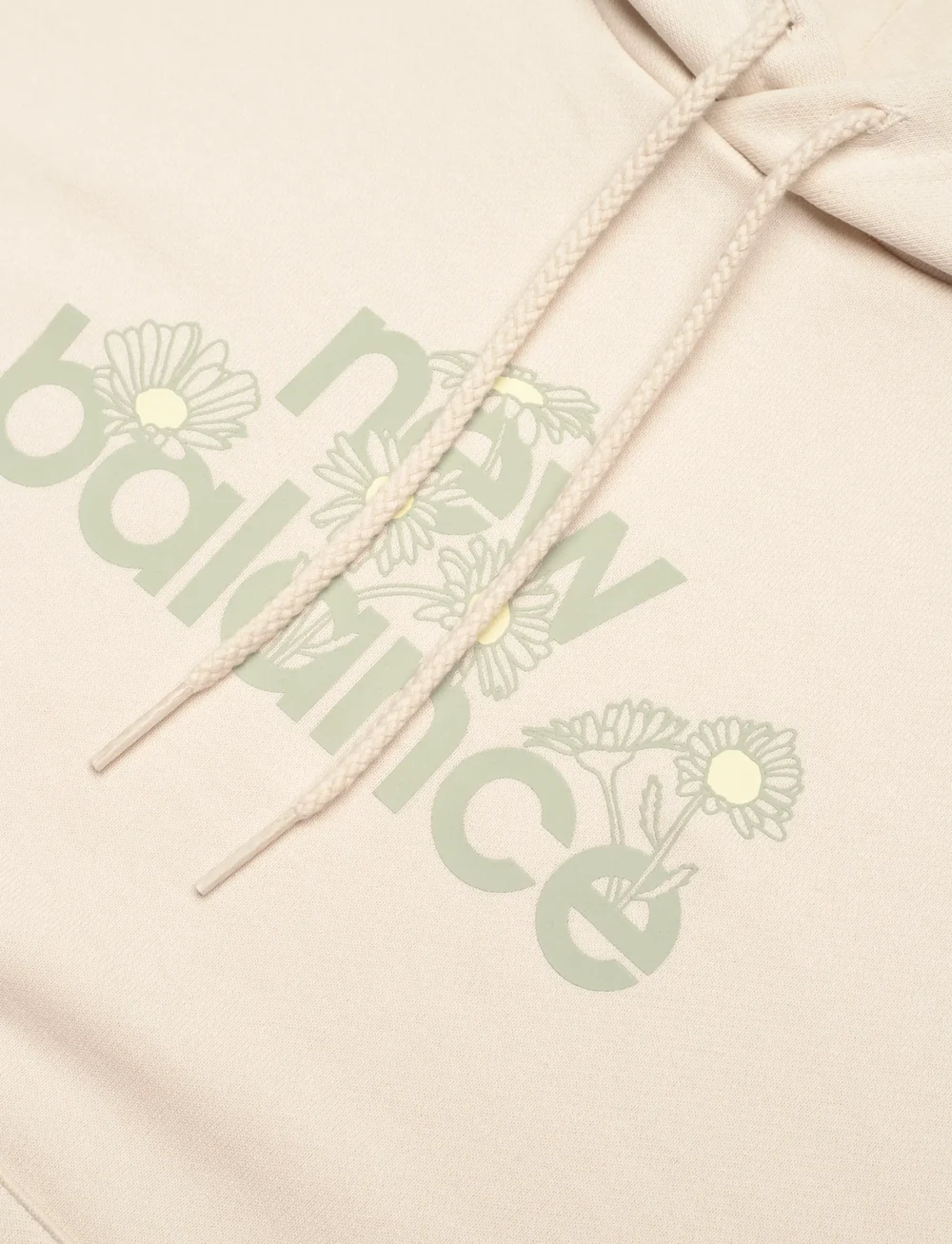 New Balance - Flower Hoodie - huvtröjor - bisque - 2