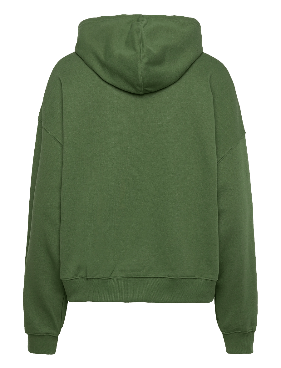 New Balance - Flower Hoodie - dressipluusid ja pusad - dark alpine green - 1