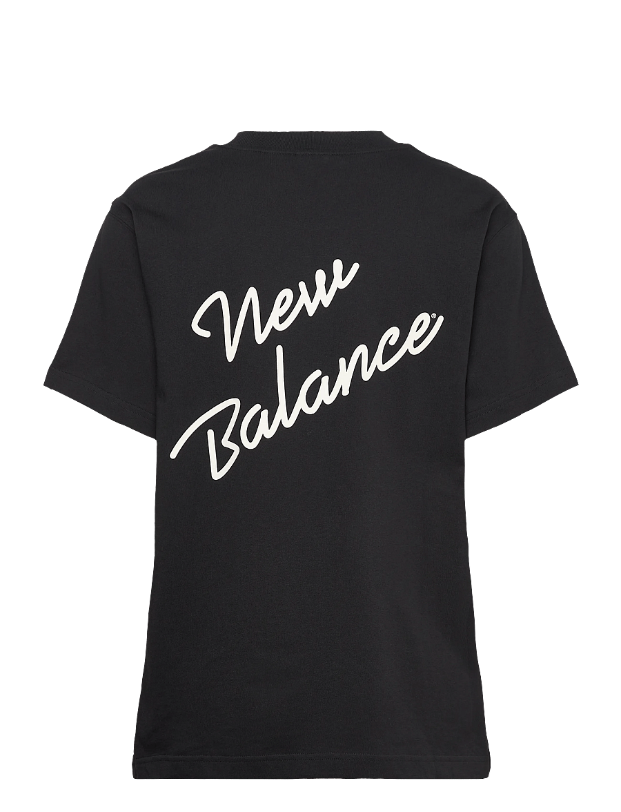 New Balance - Athletics Script T-Shirt - t-shirts - black - 1