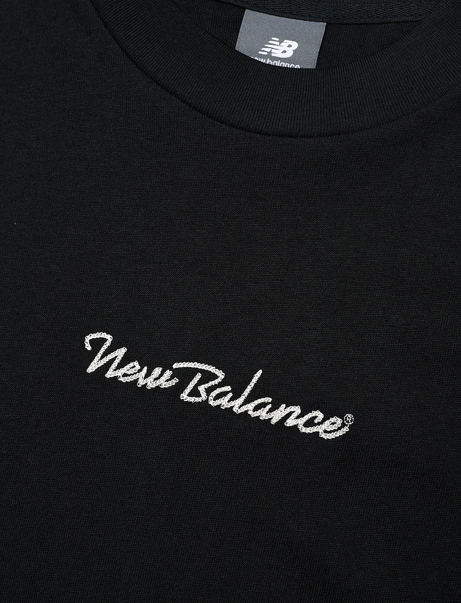 New Balance - Athletics Script T-Shirt - t-shirts - black - 2