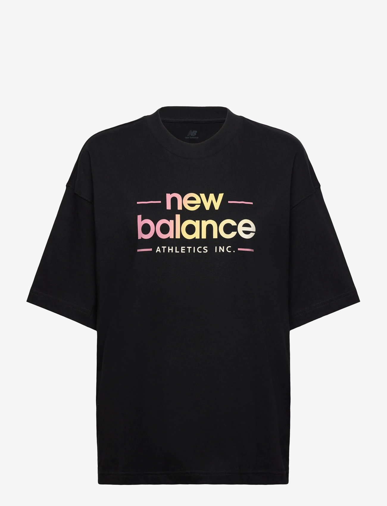 New Balance - Reimagined Oversized T-Shirt - alussärgid - black - 0