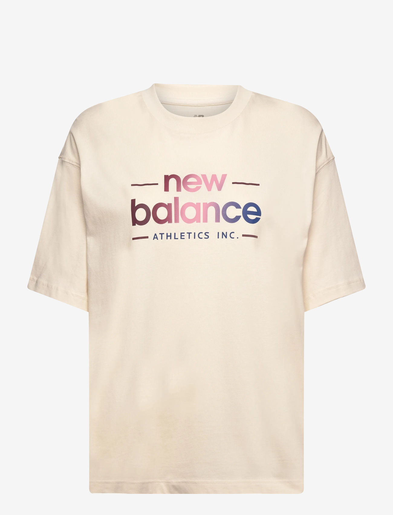 New Balance - Reimagined Oversized T-Shirt - t-shirts - linen - 0