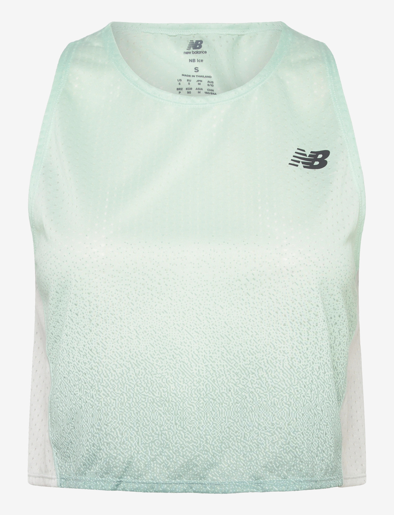 New Balance - Viz-Tech Run Singlet - tank tops - cosmic jade - 0