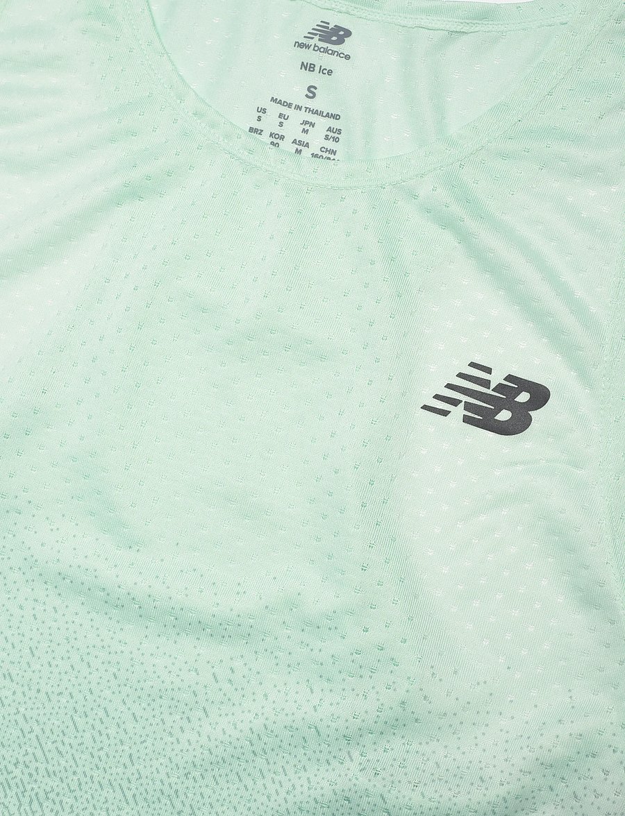 New Balance - Viz-Tech Run Singlet - topjes - cosmic jade - 2