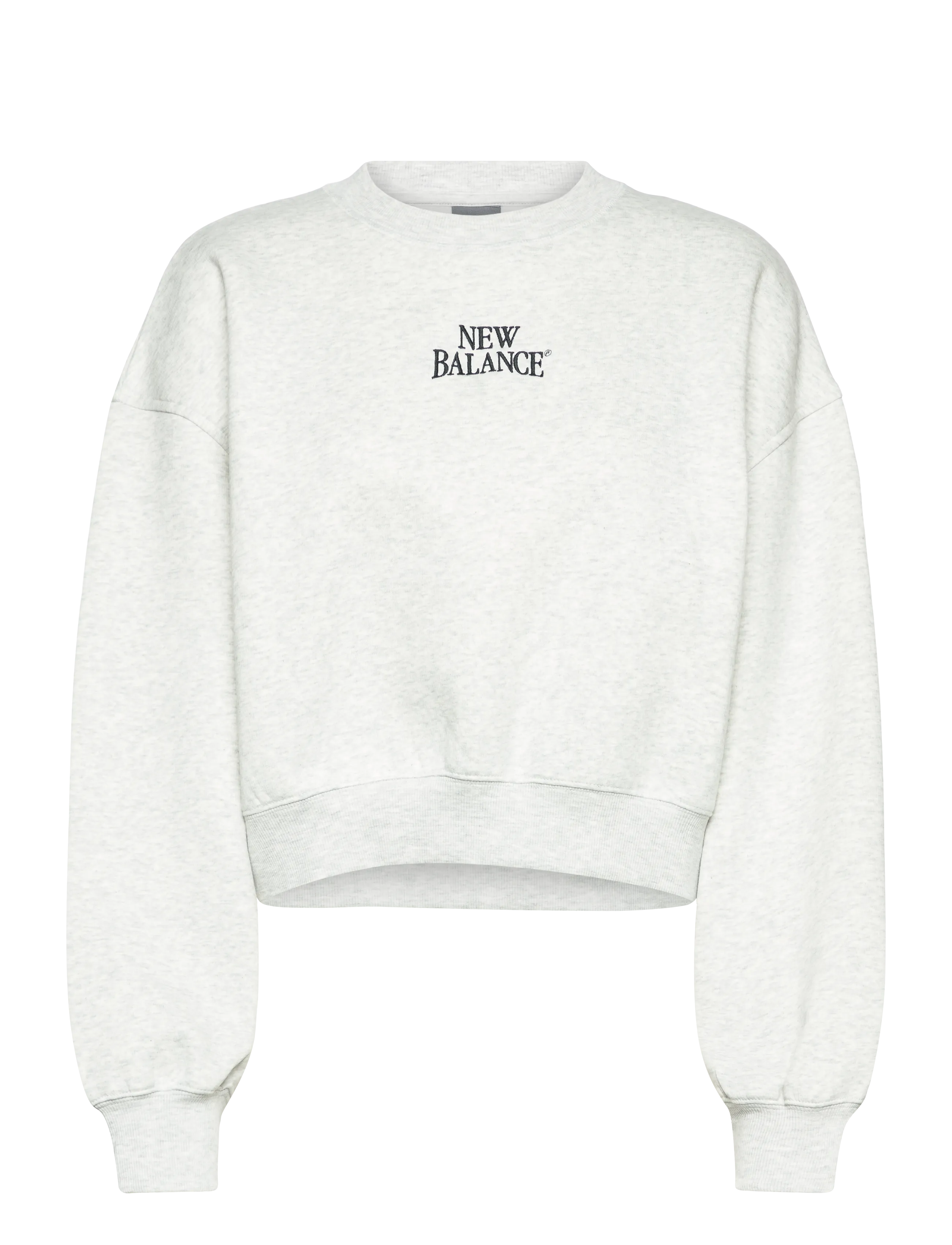 New Balance Linear Heritage Fleece Crew - New Balance - ASH HEATHER / grey