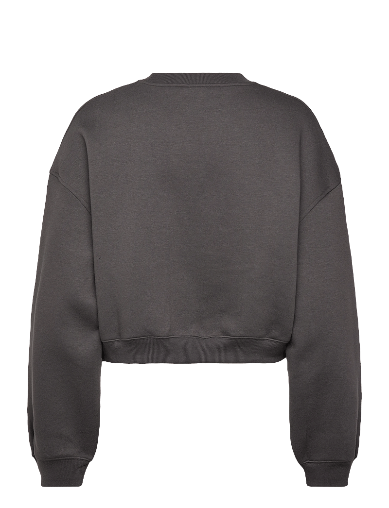 New Balance - Linear Heritage Fleece Crew - oberteile - faded black - 1