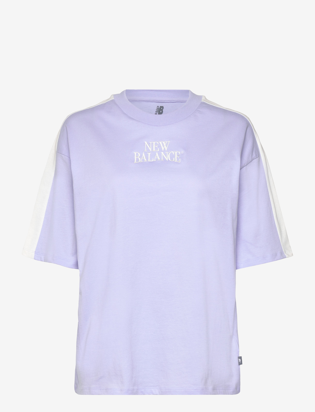 New Balance - Linear Heritage Oversized T-Shirt - t-shirts - daybreak - 0