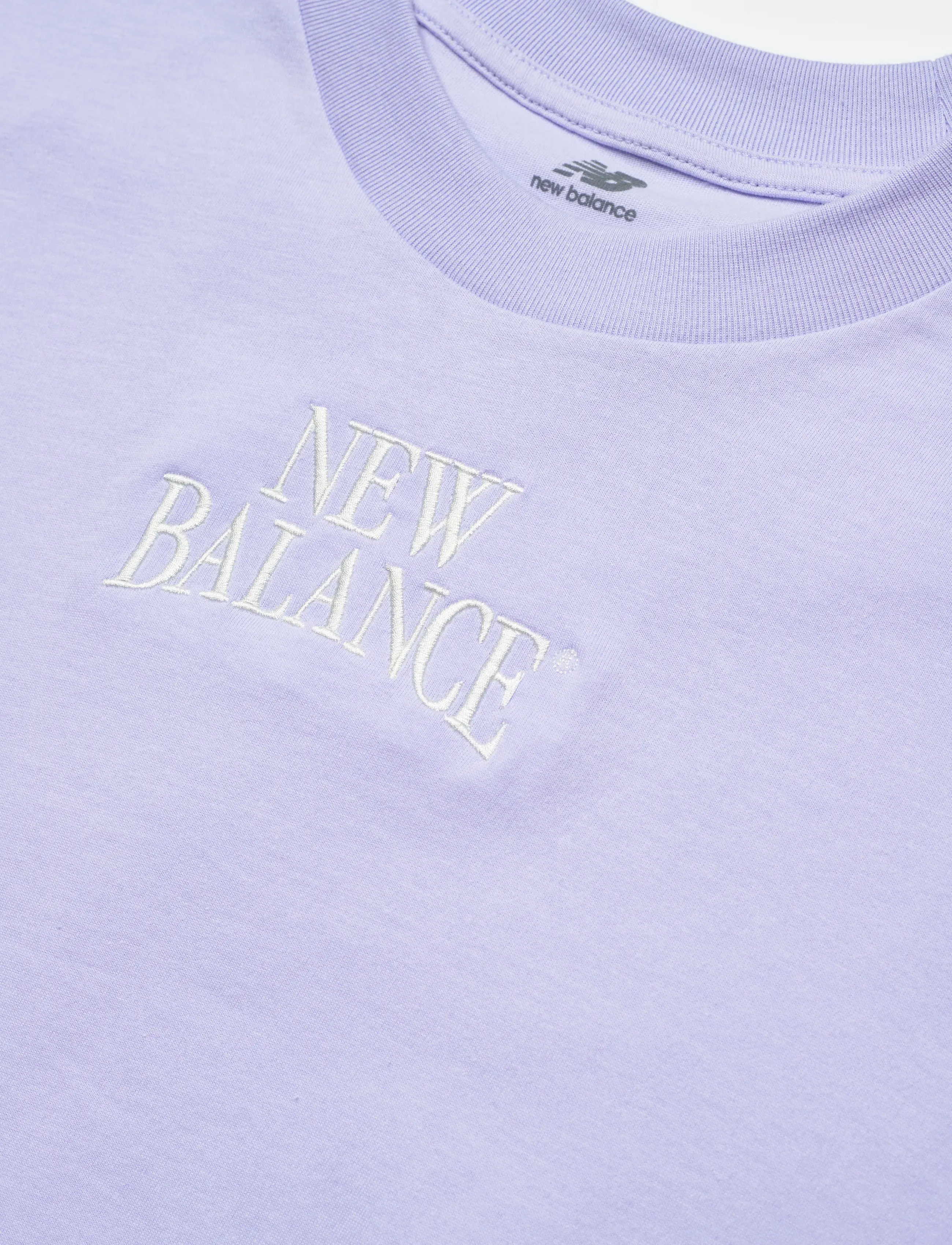 New Balance - Linear Heritage Oversized T-Shirt - t-shirts - daybreak - 2