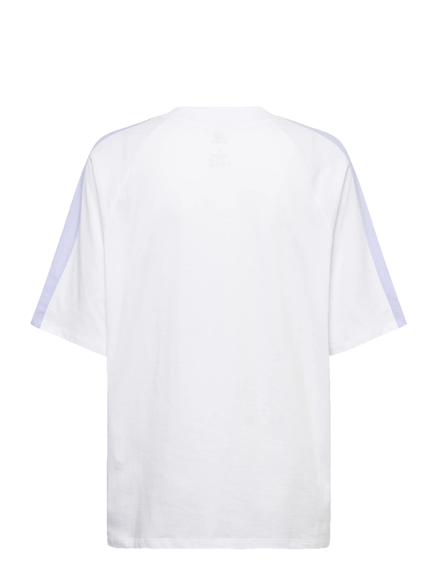 New Balance - Linear Heritage Oversized T-Shirt - t-shirts - white - 1